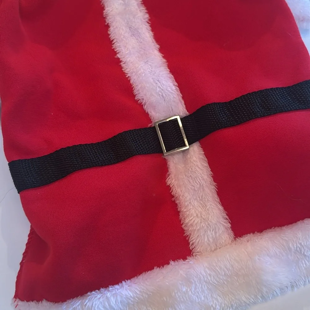 NWOT Santa Clause Christmas Pet Costume & Hat